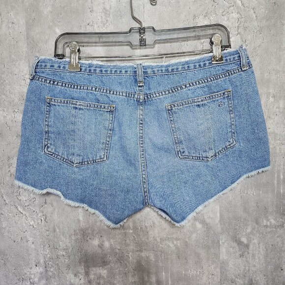 Rag & Bone Womens 30 Heathrow Cut Off Denim Mid Rise Jean Shorts W1907k273HEA - Picture 3 of 6